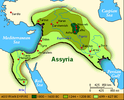 Assyria Became a Major Power