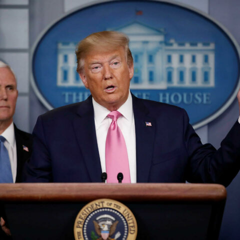 TRUMP DECLARA EMERGENCIA NACIONAL POR CORONAVIRUS Y LIBERA FONDOS POR US$ 50.000 MILLONES.