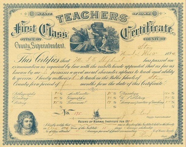 Primer curso por correspondencia