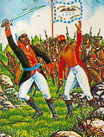 establecimiento del regimen centralista a manos de de Antonio López de Santa Anna