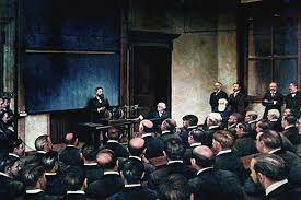 Primera demostración de los rayos X