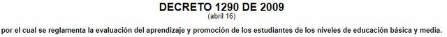 Decreto 1290