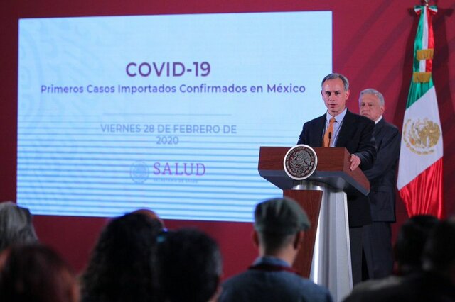 COVID 19 llega a Mexico