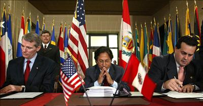 Se firmó TLC con Estados Unidos