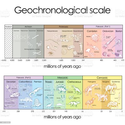 Timeline: Geokronoloogiline skaala Sten G2EV
