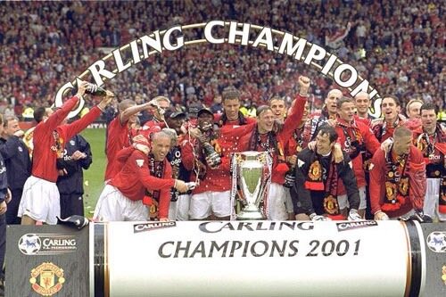 แชมป์ พรีเมียร์ลีก 2000-01 Manchester united