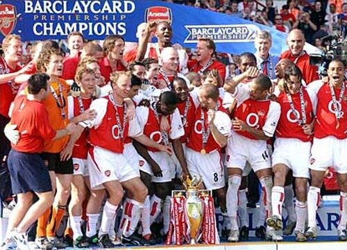 แชมป์ พรีเมียร์ลีก 2001-02 Arsenal