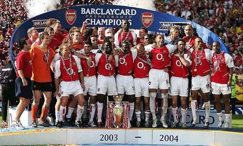 แชมป์ พรีเมียร์ลีก 2003-04 Arsenal