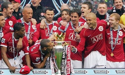แชมป์ พรีเมียร์ลีก 2006-07 Manchester united