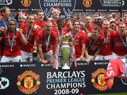 แชมป์ พรีเมียร์ลีก 2008-09 Manchester united
