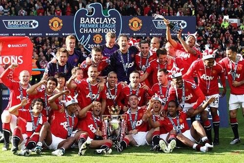 แชมป์ พรีเมียร์ลีก 2010-11 Manchester united