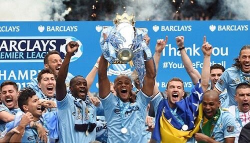 แชมป์ พรีเมียร์ลีก 2013-14 Manchester city