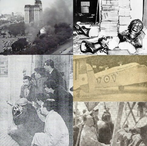 Acontecimiento Político - Golpe de Estado Juan D. Perón