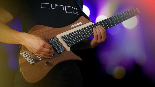 modern bass guitar