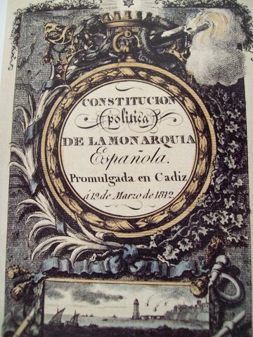 Promulgación de la Constitución de Cádiz