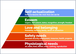 maslow's hierarchy of need