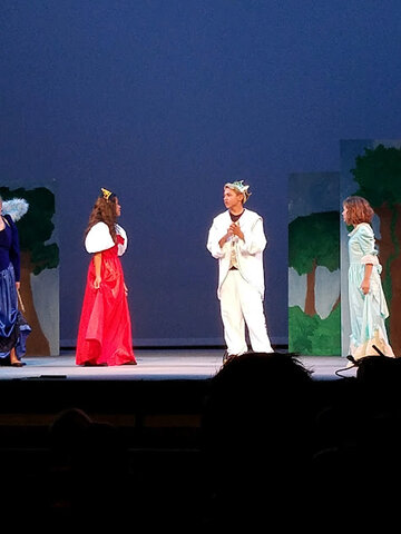 first theatre performance