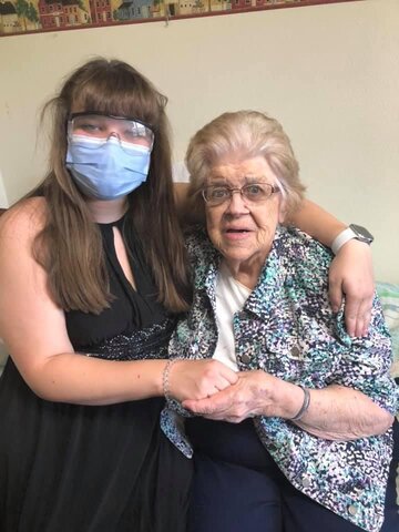 Began working as a certified nursing assistant