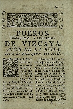 Fuero de Vizcaya