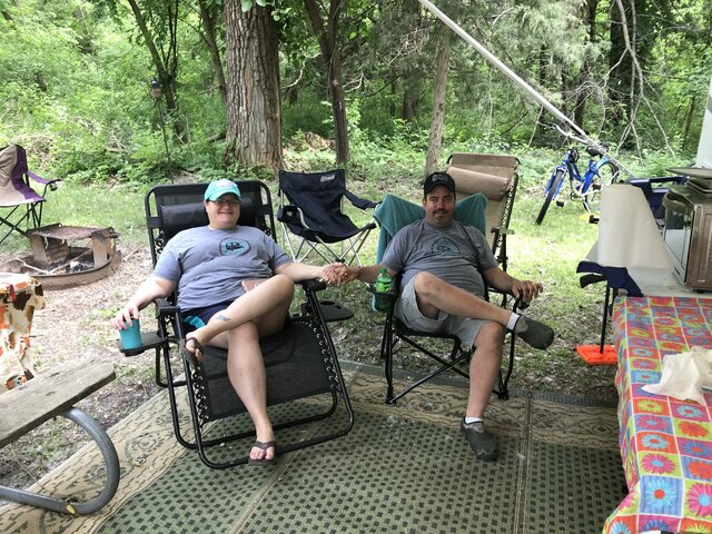 Began a love for camping