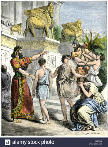 Jewish Captives Are Taken to Babylon