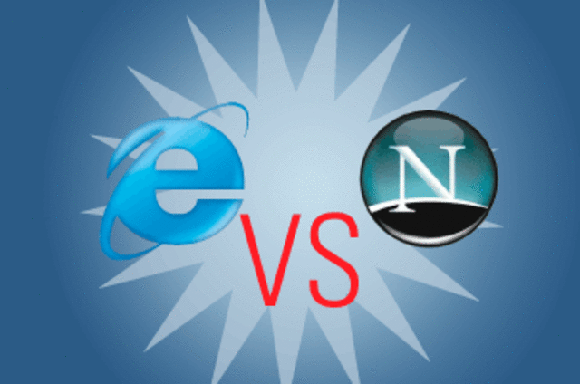 1ra guerra de browsers y llegada de Hotmail.