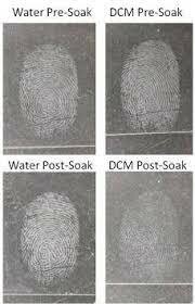 A way for scientists to visualize fingerprints even after the print has been removed is developed, relating to how fingerprints can corrode metal surfaces.