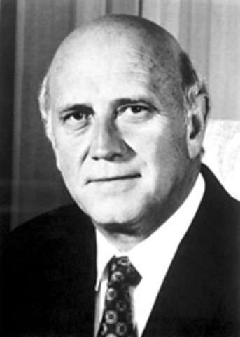 President F. W. de Klerk
