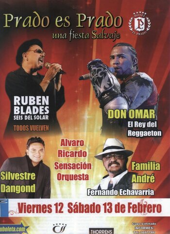 Concierto “Fiesta Salvaje", Carnaval de Barranquilla.