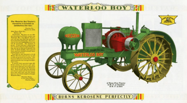 first tractor to run on kerosene