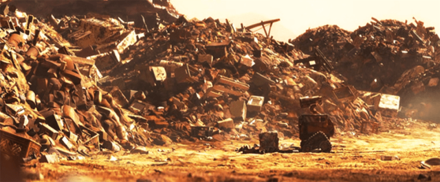 El mundo bajo los escombros