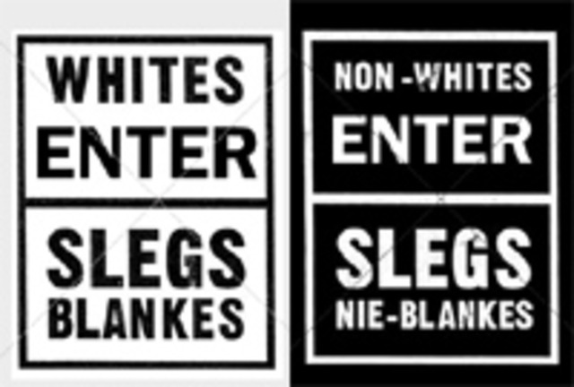 General History of Apartheid