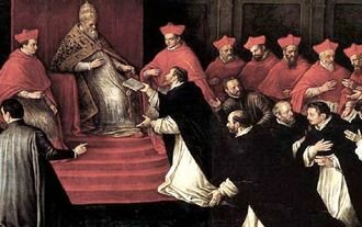 Llegada de la orden religiosa de los Dominicos a la Nueva España