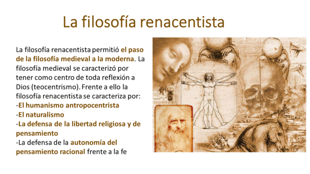 Filosofía del Renacimiento