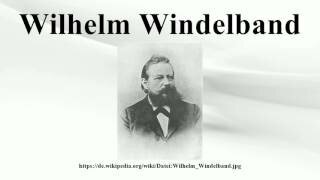 Wilhelm Windelband