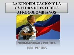 1995 Decreto 2249: Comisión Pedagógica Nacional de Comunidades Negras