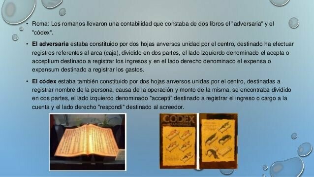 Siglo I: Libros Adversia y Codex.