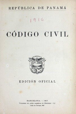 Promulgación del Código Civil de Panamá