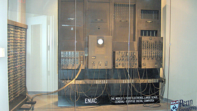 ENIAC, Universidad de Pensilvania.