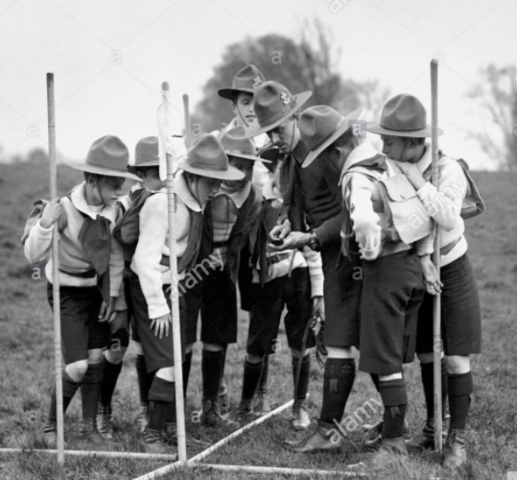 Boy scouts of America are established