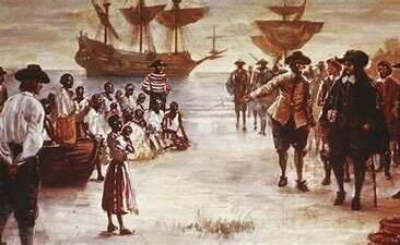 The First African Slaves Arrive at Jamestown