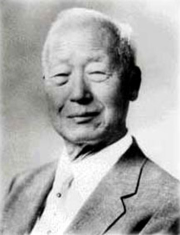 The Republic of Korea was proclaimed. Syngman Rhee was elected first president