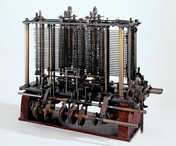 1834: Charles Babbage anuncia el motor de análisis