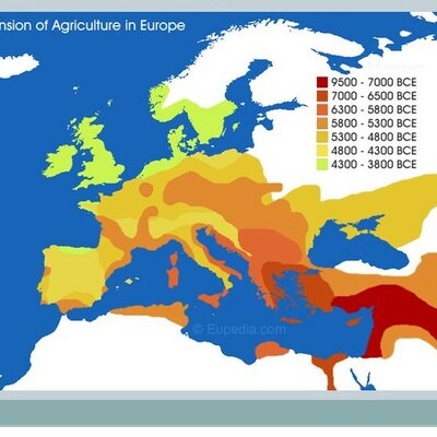 Timeline: De Prehistorie in Europa