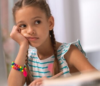 Brennah is a girl from school. She will volunteer. Maggie is upset because Brennah will take her job and Maggie will have to do more homework.