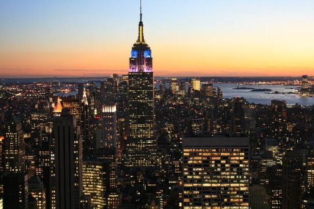 I came to New York city.