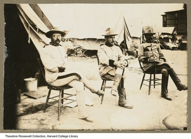 Teddy Roosevelt as a Rough Rider