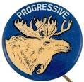 Roosevelt runs for presidency in Bull-Moose Party