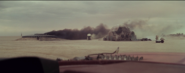 The Sand People Destroy Luke and his Uncle and Aunt's house