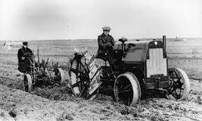 first diesel tractor